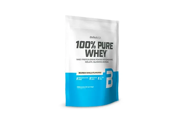 100% Pure Whey Protein Pulver Vanilla - 454 Gram