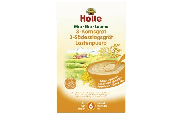 3-kornsgrød Ø Demeter - 250 Gr