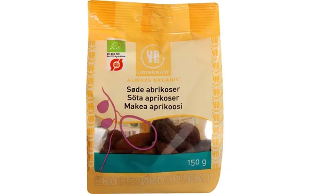 Abrikoser Søde Økologisk- 150 Gr - Urtekram