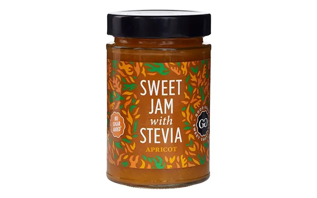Abrikosmarmelade Med Stevia Sweet Jam With Stevia - 330 Gram