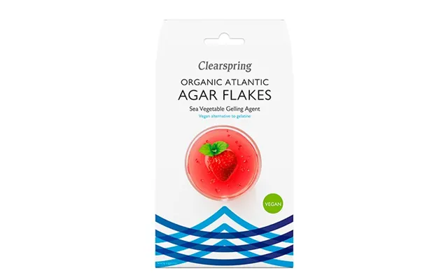 Agar Flager Økologisk Veg. Geleringsmiddel Af Tang - 30 Gram