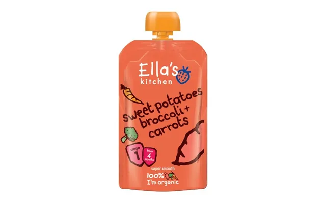 Babymos Kartoffel Broccoli Gulerod Økologisk - 120 Gr