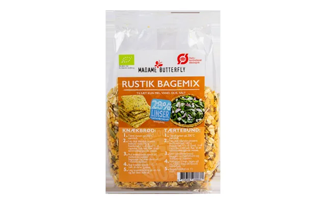 Bagemix Rustik, Økologisk - 200 Gram