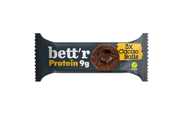 Bett'r Protein Cacao Balls Økologisk - 45 Gram