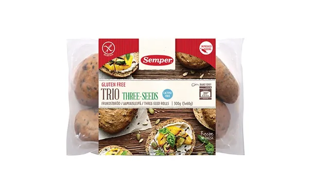 Brød Trio Glutenfri - 300 Gram