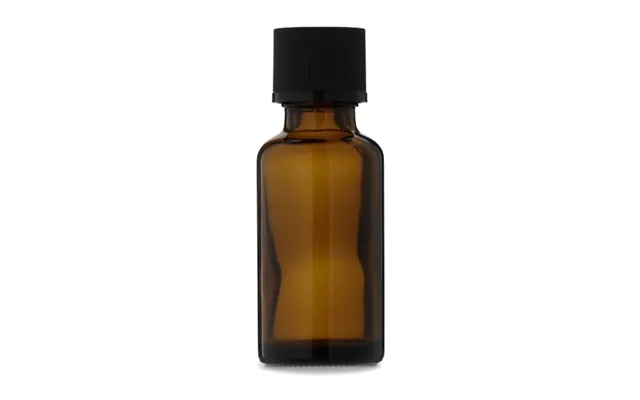Brun Glasflaske Med Dråbetæller - 30 Ml