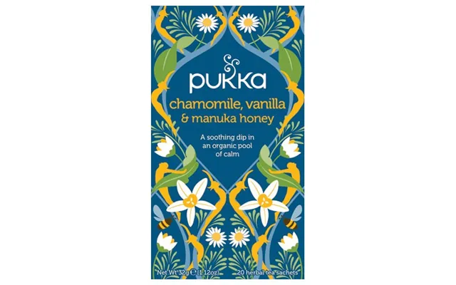 Chamomile, Vanilla & Manukahoney Te Økologisk - 20 Br