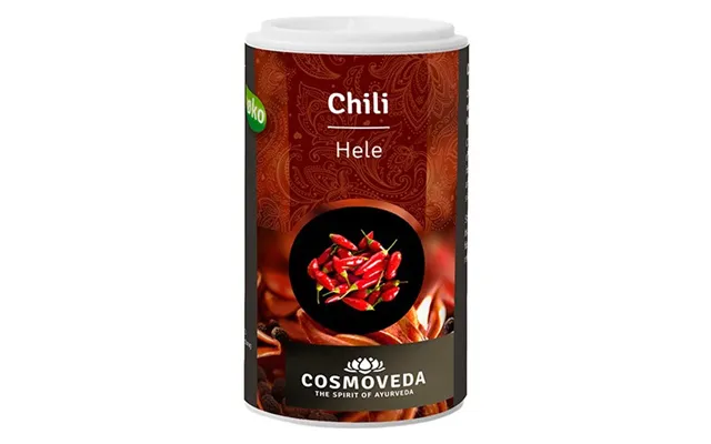 Chili Hele Stykker Økologisk - 10 Gram