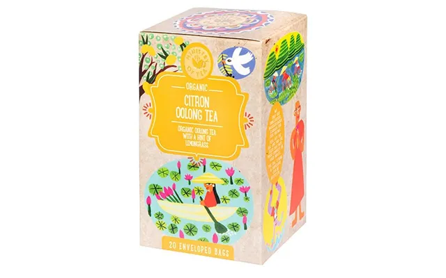 Citron Oolong Te Økologisk - 20 Breve