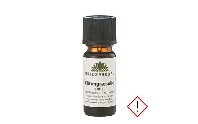 Citrongræsolie Øko - 10 Ml