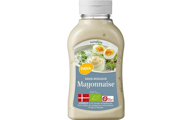 Dava Mayonnaise Økologisk - 245 Gram