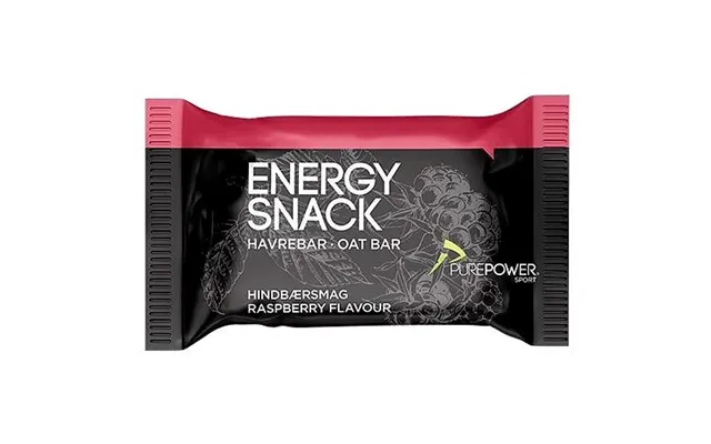 Energy Snack Havrebar Hindbær - 60 G