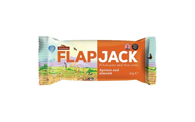 Flapjack Med Abrikos Og Mandel - 80 Gram