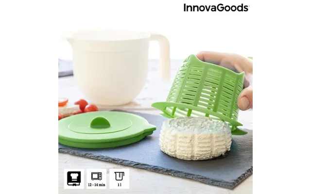 Form Til At Lave Frisk Ost Med Vejledning Og Opskriftsbog - Innovagoods