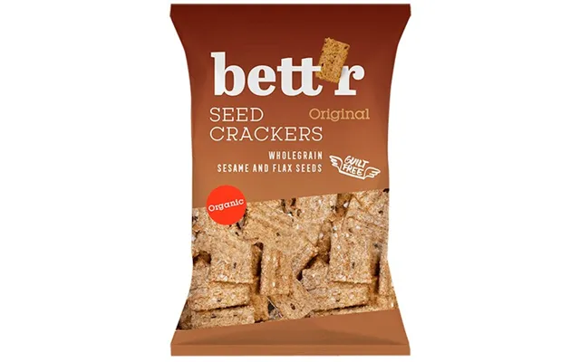 Fuldkorns Crackers Økologisk - 150 Gram