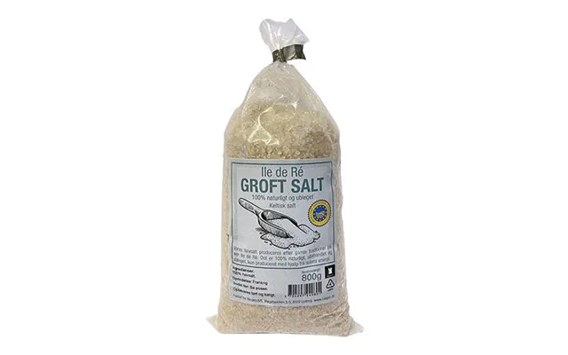 Groft Keltisk Havsalt Ubleget, Fransk - 800 Gram