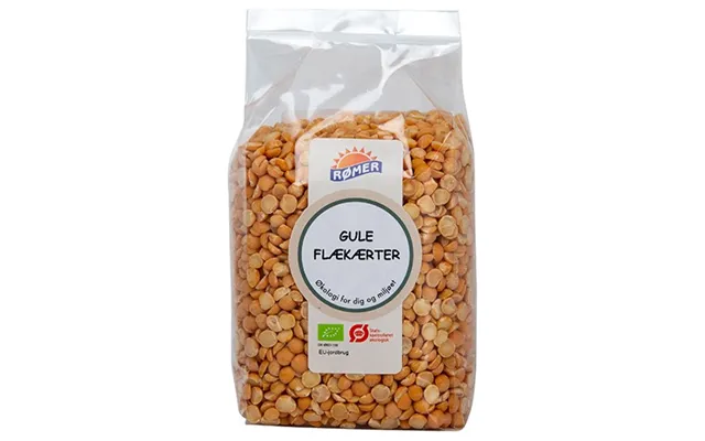 Gule Flækærter Økologisk - 500 Gram