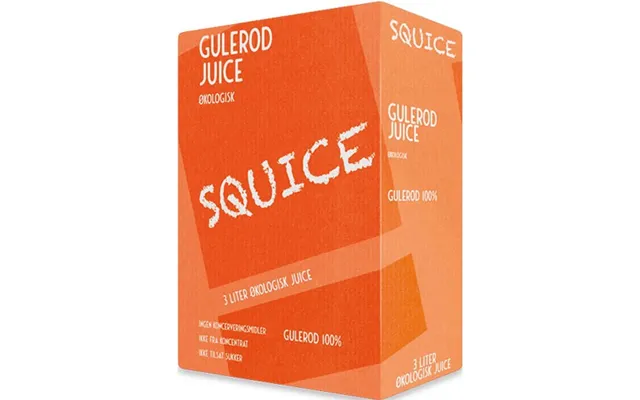 Gulerod Juice Økologisk - 3 Liter