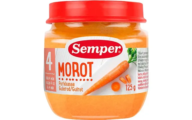 Gulerodsmos 4 Mdr. - 125 Gram