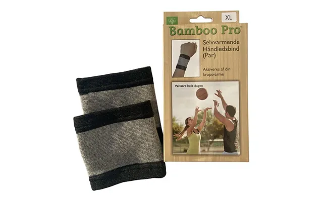 Håndledsbind, Selvvarmende, Str Xl, Bamboo Pro - 1 Pakke