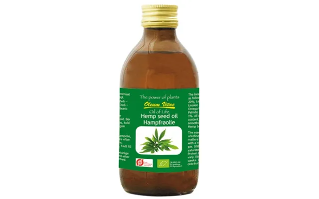 Hampefrøolie Økologisk - 250 Ml