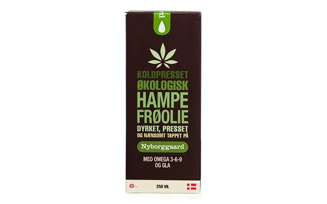 Hampefrøolie Økologisk Nyborggaard - 250 Ml