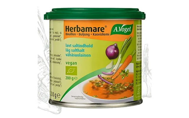 Herbamare Bouillon Lavt Saltindhold Økologisk - 200 G