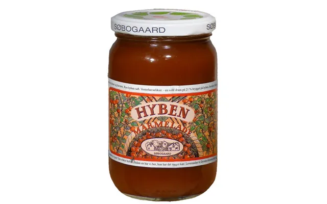 Hybenmarmelade Økologisk - 400 Gram