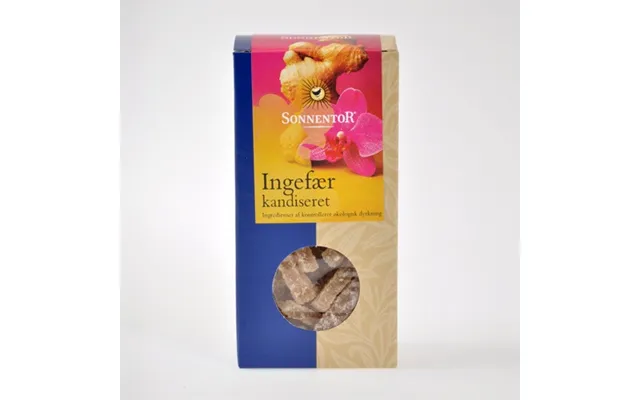 Ingefær Kandiseret Økologisk - 75 Gram