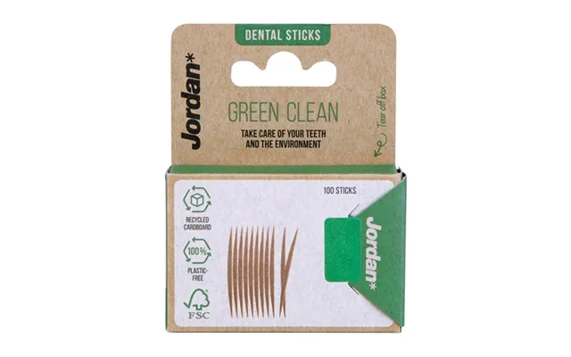 Jordan Green Clean Toothpicks - 100 Stk