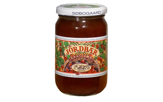 Jordbærmarmelade Økologisk - 390 Gram