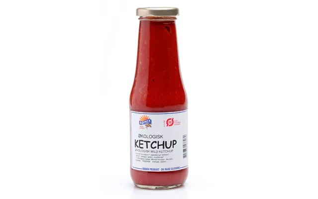 Ketchup Tomat Mild Økologisk- 300 Ml - Rømer