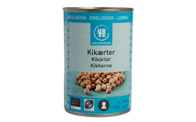 Kikærter Økologiske På Dåse - 400 Gr
