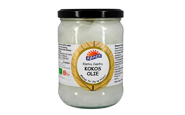 Kokosolie Ekstra Jomfru Økologisk Koldpresset - 500 Ml