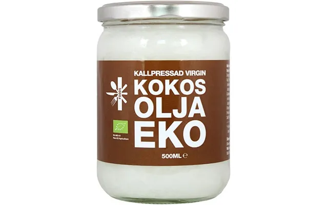 Koldpresset Kokosolie Økologisk - 500 Ml