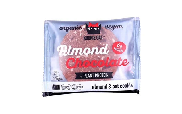 Kookie Cat Mandel Choko Økologisk - 50 Gram