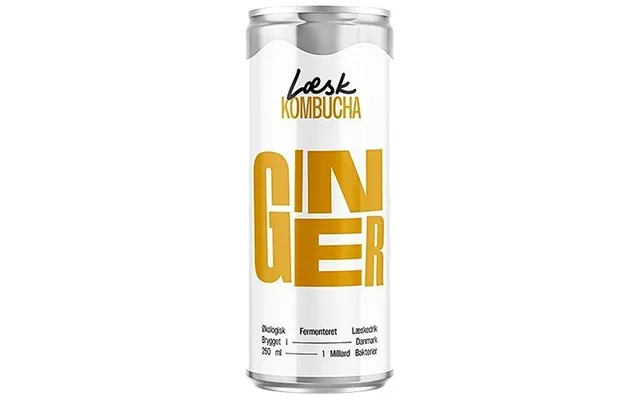 Læsk Kombucha Ginger Økologisk - 250 Ml