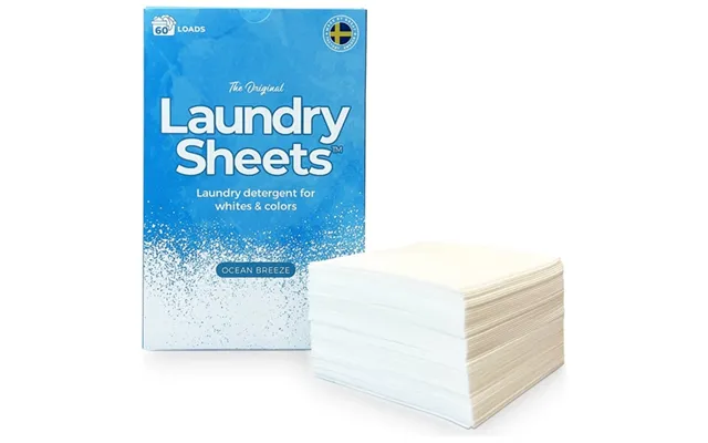 Laundry Sheets Vaskeark Ocean Breeze - 60 Ark