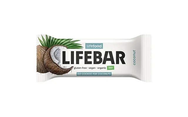 Lifebar Coconut Økologisk - 40 Gram