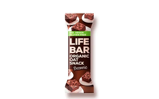 Lifebar Havrebar Brownie Økologisk - 40 Gram