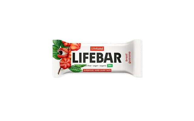 Lifebar Paranød Guarana Økologisk - 40 Gram