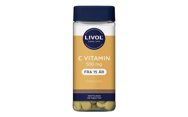 Livol C-vitamin 500 Mg - 230 Tabletter