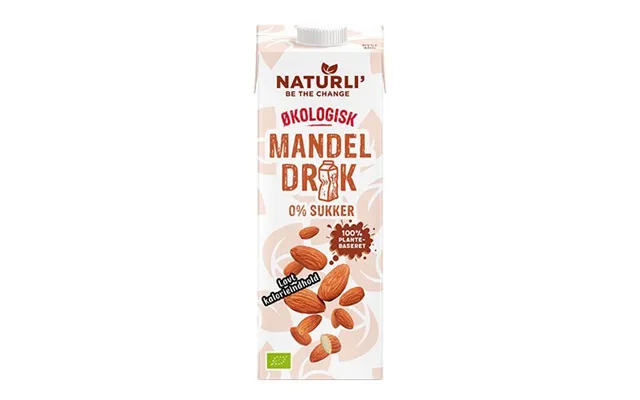 Mandeldrik Usødet Økologisk - 1 Liter