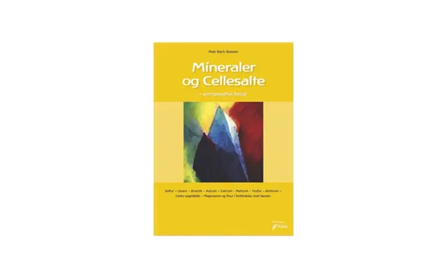 Mineraler Og Cellesalte Bog - Forfatter Per Bach Boesen