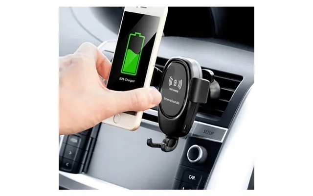Mobilholder Med Trådløs Oplader Til Bilen Wolder - Innovagoods