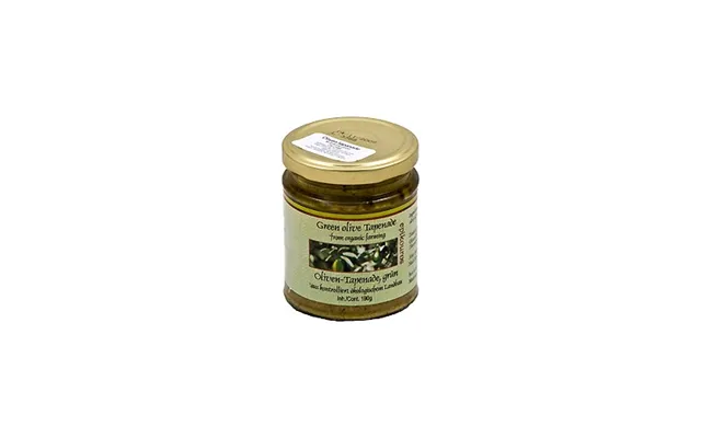 Oliventapenade Grøn Økologisk- 190 Gr