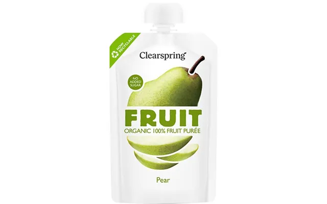Pære Frugtpuré Økologisk - 100 Gram