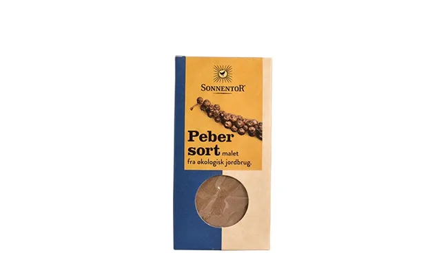 Peber Sort Malet Økologisk - 50 Gram