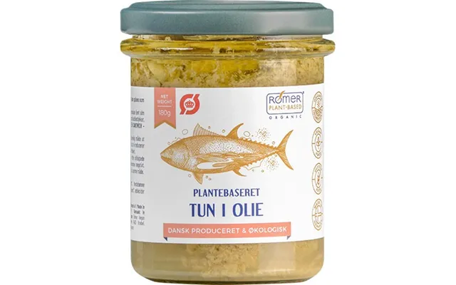 Plantebaseret Tun I Olie Økologisk - 180 Gram