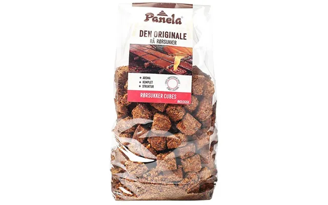 Rå Rørsukker Cubes, Økologisk - 500 Gram